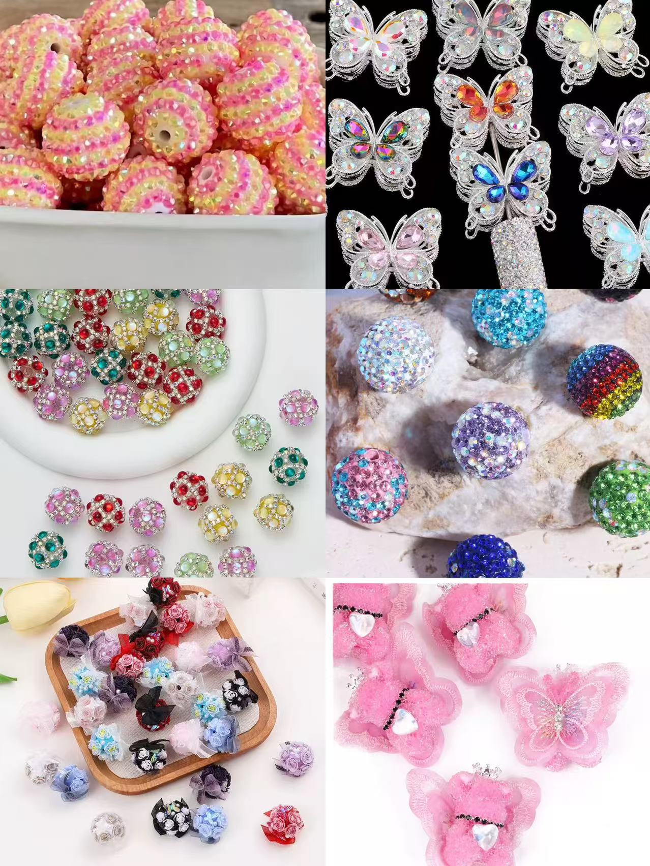 【 for Pen /keychain 】Diamond Beads Blind Bags-A 4 -Open in live