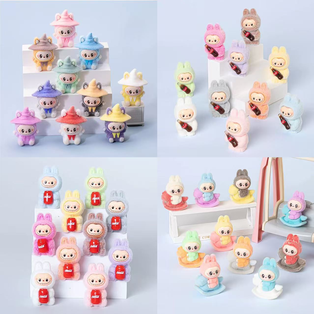 Mix fluffy bubu for keychain phonechain pen
