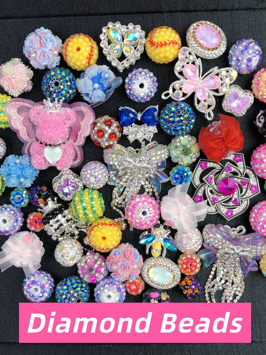 【 for Pen /keychain 】Diamond Beads Blind Bags-A 4 -Open in live
